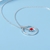 Picture of Designer Platinum Plated Red Pendant Necklace with Easy Return