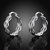 Picture of Latest Small Cubic Zirconia Small Hoop Earrings