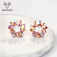 Show details for Pretty Artificial Crystal Zinc Alloy Stud Earrings