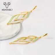 Picture of Recommended Green Big Dangle Earrings from Top Designer