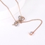 Show details for Pretty Swarovski Element White Pendant Necklace