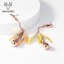 Show details for Reasonably Priced Rose Gold Plated Zinc Alloy Dangle Earrings with Low Cost