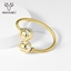 Show details for Beautiful Medium Gold Plated Fashion Bangle