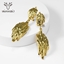 Show details for Charming Gold Plated Dubai Dangle Earrings As a Gift