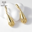 Show details for Sparkling Dubai Zinc Alloy Dangle Earrings