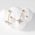Picture of Zinc Alloy Gold Plated Dangle Earrings with Full Guarantee