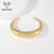 Picture of Fast Selling Gold Plated Zinc Alloy Fashion Bangle from Editor Picks