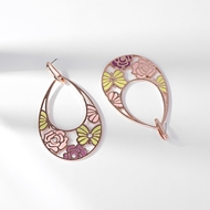Picture of Zinc Alloy Colorful Dangle Earrings with Full Guarantee