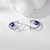 Picture of Pretty Swarovski Element Pearl Medium Stud Earrings