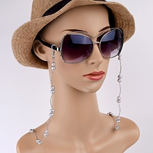 Show details for Distinctive Platinum Plated Classic Frame Chain