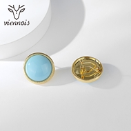 Picture of Recommended Blue Resin Stud Earrings from Top Designer
