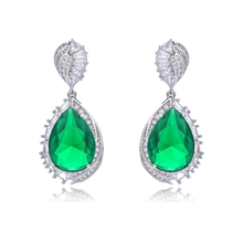 Show details for Luxury Copper or Brass Dangle Earrings with Worldwide Shipping