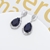 Picture of Designer Platinum Plated Luxury Dangle Earrings with Easy Return