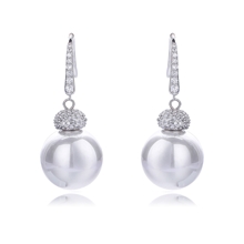 Show details for Latest Medium Cubic Zirconia Dangle Earrings