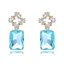 Show details for Featured Blue Luxury Dangle Earrings with Full Guarantee