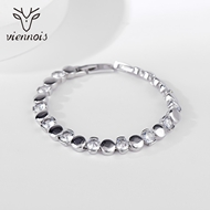 Picture of Platinum Plated Small Fashion Bracelet at Super Low Price