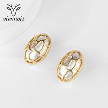 Show details for Sparkly Dubai Gold Plated Stud Earrings