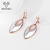 Picture of Reasonably Priced Zinc Alloy Rose Gold Plated Dangle Earrings from Reliable Manufacturer