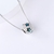 Picture of Zinc Alloy Platinum Plated Pendant Necklace with Full Guarantee