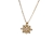 Picture of Filigree Small Gold Plated Pendant Necklace