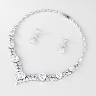 Show details for Good Cubic Zirconia Love & Heart 2 Piece Jewelry Set Show details for Good Cubic Zirconia Love & Heart 2 Piece Jewelry Set