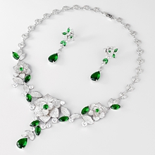 Show details for Most Popular Cubic Zirconia Green 2 Piece Jewelry Set