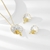 Picture of Gold Plated Small 2 Piece Jewelry Set at Super Low Price
