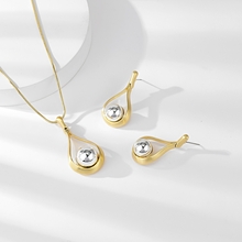 Show details for Inexpensive Zinc Alloy Small 2 Piece Jewelry Set from Reliable Manufacturer