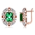 Picture of Fashionable Small Green Stud Earrings