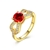 Picture of Brand New Red Small Fashion Ring in Flattering Style