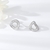 Picture of Attractive White Copper or Brass Stud Earrings For Your Occasions