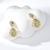 Picture of Fashion Artificial Crystal Small Dangle Earrings