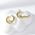 Picture of Great Value Gold Plated Classic Small Hoop Earrings with Member Discount