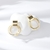 Picture of Designer Gold Plated Artificial Pearl Stud Earrings with Easy Return