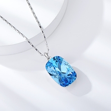 Show details for Charming Blue Small Pendant Necklace As a Gift