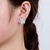 Picture of Copper or Brass Platinum Plated Stud Earrings at Great Low Price