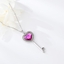 Show details for Bling Small Platinum Plated Pendant Necklace