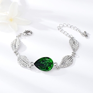 Show details for Best Swarovski Element Platinum Plated Fashion Bracelet