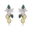Show details for Hypoallergenic Gunmetal Plated Copper or Brass Dangle Earrings with Easy Return