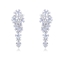 Show details for Copper or Brass White Dangle Earrings at Super Low Price