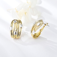 Show details for Cheap Zinc Alloy Dubai Stud Earrings for Ladies