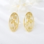 Show details for Hypoallergenic Gold Plated Dubai Stud Earrings with Easy Return