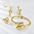 Picture of Filigree Big Dubai 3 Piece Jewelry Set