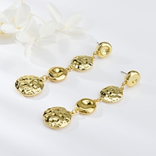 Show details for Zinc Alloy Gold Plated Drop & Dangle Earrings with Unbeatable Quality