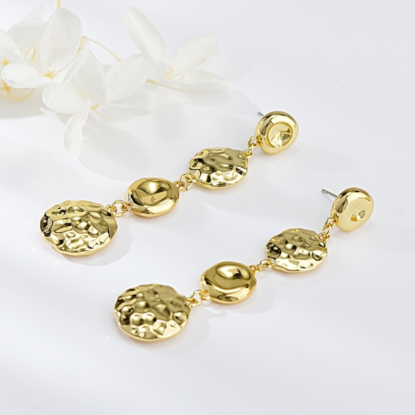 Picture of Zinc Alloy Gold Plated Drop & Dangle Earrings with Unbeatable Quality