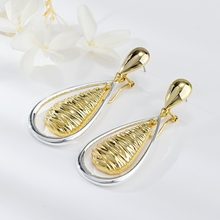 Show details for Dubai Multi-tone Plated Drop & Dangle Earrings with Beautiful Craftmanship
