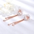 Picture of Irresistible White Rose Gold Plated Dangle Earrings For Your Occasions