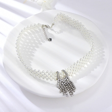 Show details for Great Value White Copper or Brass Short Chain Necklace with Member Discount