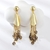 Picture of Irresistible Gold Plated Small Dangle Earrings at Super Low Price