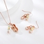 Show details for Delicate Artificial Pearl Zinc Alloy 2 Piece Jewelry Set
